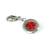 My Identity Doctor - Custom Engraved Small Medical Alert Charm, Stainless Steel