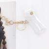 PACKOVE Lipstick Case Keychain Clear Lipstick Pouch Mini Chapstick Holder Chapstick Keychain Holder Clear Chapstick Holder Lip Balm Holder Lip Balm Keychain
