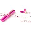 3 Packs Nebee Fashion Pocket Readers Ultra Slim Compact Reading Glasses Spring Temple w/Portable Nebee Fashion Pocket Clip Aluminum Case Pink +3.25