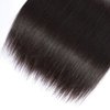 ANGIE QUEEN Hair Peruvian Virgin Hair Straight 100% Unprocessed Virgin Human Hair Extensions More Thicker 20 Inch One Bundle 100G Nature Black Color(One Bundle)