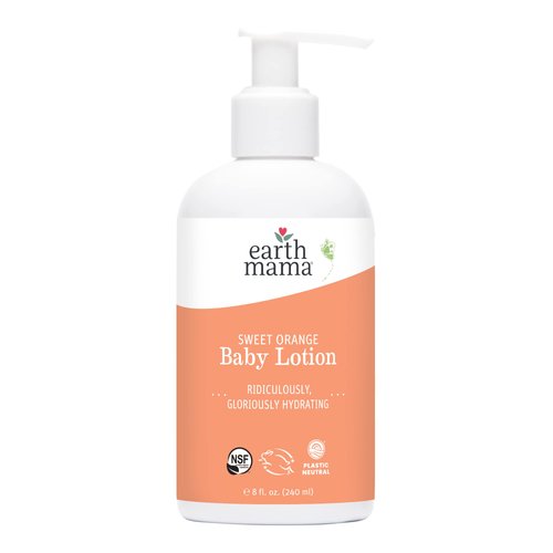 Earth Mama Sweet Orange Baby Lotion | Moisturizing Body Lotion for Dry Skin, Newborn Baby Lotion ...
