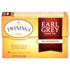 Twinings Earl Grey Decaf Black Tea - Refreshing Earl Grey Decaffeinated Tea Bags with the Flavor of Bergamot and Citrus, Individually Wrapped Decaf Tea Bags, 20 Count