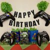5 Pieces Video Game Party Balloons, Giant Video Game Controller Mylar Foil Balloons Game on Balloons for Kids Boys Fortnite Gaming Theme Birthday Party Video Game Baby Shower Decorations Supplies