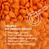 Italwax Top Line Coral - 750g / 1.65lb - Hard wax beads for hair removal - Unscented - Synthetic formulation ideal for sensitive skins - Recommended for Bikini Area and Armpits