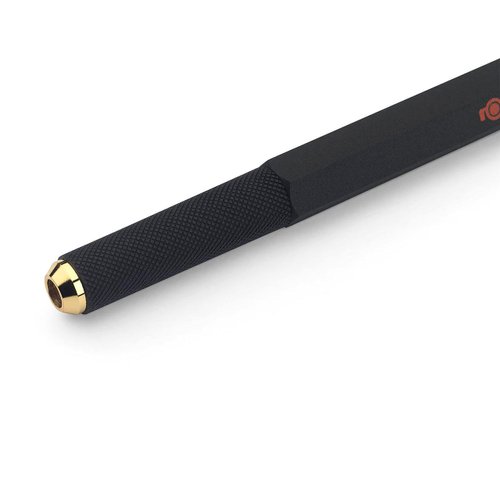 rOtring 800 Retractable Ballpoint Pen, Medium Point, Black