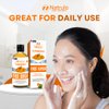 Natrulo Turmeric Face Wash, 4oz Clear Skin Liquid Soap – 100% Natural Anti Aging Exfoliating Turmeric Facial Cleanser for Fading Spots, Clearing Acne Scars, Age Spots, Sun Damage, Discoloration
