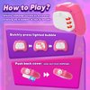 Byserten Handheld Game Toy for Kids Age 6-12, Sensory Fidget Toys for Kids 8-12, Birthday Gifts for 6 7 8 9 Year Old Girls & Boys & Teens -Dark Pink