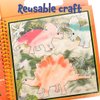 READY 2 LEARN Water Art Activity Book - Dinosaurs - 6 Activities - Mess-Free Coloring Book - Learn About Dinos - Reveal Vibrant, Prehistoric Designs