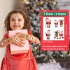 Christmas Temporary Tattoos for Kids Stocking Stuffers, 144 pcs Christmas Decorations Tattoos Stickers for Boys and Girls, Xmas Tattoos for Christmas Party Favor Xmas Gift Bags Stuffers
