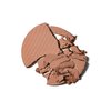 delilah - Sunset - Matte Bronzer Compact - Medium Dark - Easily Blendable - Silky texture, Lightweight, Long-lasting, Natural hydration - Sun Kissed glow - Paraben Free - Cruelty-Free - 0.39 Oz