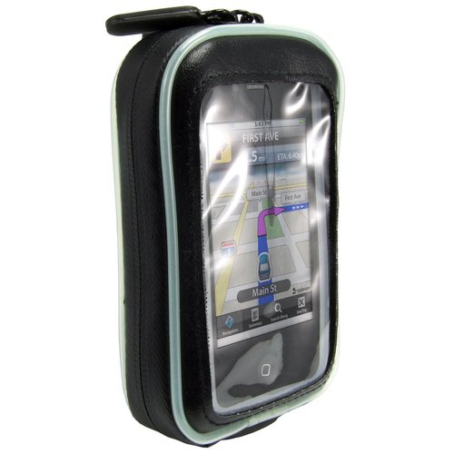 ChargerCity SIRIUS XM Satellite Radio Motorcycle Mount w/Water Resistant Case and Handle Bar Mount (fit bar up to 1.35 inches)