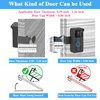 Anti-Theft Blink Doorbell Mount, Adjustable Angle Mount Kit (up to 110 Degrees Tilt) for Blink Video Doorbell, No-Drill Mounting Bracket Cover for Most Video Doorbells, for Home Apartments Office Use
