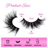 Cat-Eye Lashes Flu-ffy 20mm Manga Lashes Wispy Fairy Eyelashes, Curly Volume Spiky Lashes Faux Mink False Eyelashes that look like extensions Lashes Natural Look 7 Pairs Pack(ZD97)