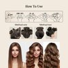 3PCS Heatless Hair Curlers, Soft Sleep-In Hair Rollers for Overnight Curls, No-Heat Hair Rods for Effortless Blowout Styling
