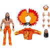 Mattel WWE Ultimate Edition Fan Takeover Action Figure, Seth Rollins Collectible Set with Interchangeable Accessories Like Extra Heads & Swappable Hands