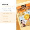 AZURE Vitamin C & Collagen Moisturizing Facial Mask- Anti Aging, Deeply Moisturizing & Firming - Brightening Mask, Improves Elasticity - Skin Care Made in Korea - 5 Pack