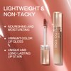 INTO YOU Lip Stain Long Lasting, Lip Gloss, Lip Tint, Lip Plumper Gloss, Glitter Lip Gloss, Liquid Lipstick, Vivid Color, Smudge-Proof, Lightweight, Naturally Moisturizing, Lip Oil For Dry Lips (G08)