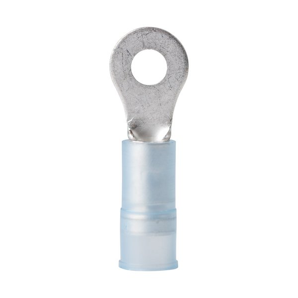 Ancor 220215 Marine Grade Electrical Nylon Insulated Double Crip Funnel Entry Ring Terminals with Insulation Grip (16 to 14-Gauge, Size 5/16 Screw, 100-Pack)