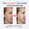 Reepic Cosmer Bio-Collagen Overnight Mask 35gx4ea | The real collagen 2,160,000ppb | Facial Hydrogel Masks with low molecular weight collagen for elasticity, firming, and moisturizing