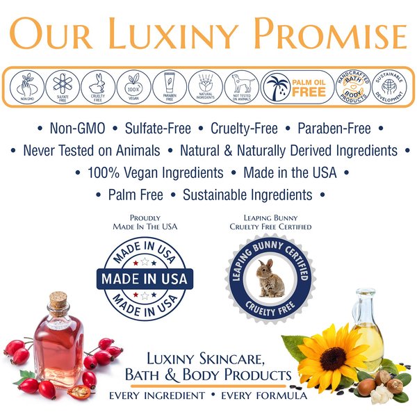 Bath Salts for Women, Relaxing Sea Salt Bath Soak with Moisturizing Almond Oil, and Fragrance Oils Made in The USA by Luxiny, 16 oz. (Black Cherry)