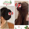 Christmas Hair Clips for Women Girls Christmas Cute Cartoon Claw Clip Winter Hair Claw Clips for Thin Medium Hair Cute Hair Accessories Christmas Gift 1PCS