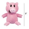 Generic 2024 New Blue Elephant and Pink Pig Plush Toys,for Boys and Girls Animal Toys,Christmas Valentine's Day Room decoration Party Gifts (2PC)