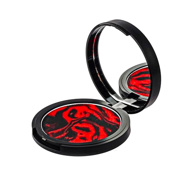 Face Pressed Powder, Super Oil Control Setting Powder, Long Lasting Makeup Compact Cosmetics Waterproof
