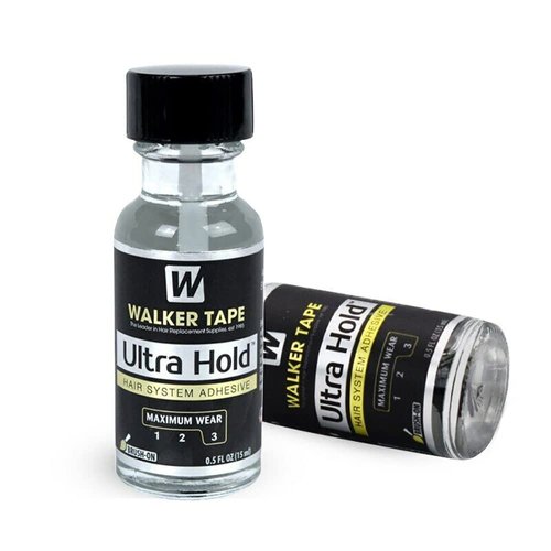 Walker Ultra Hold 0.5 Oz & Walker Extreme Hold Glue 0.5 Oz & Walker Great White Glue 1.4 Oz Poly and Lace Hairpiece, Wigs & Toupee Systems (Walker Ultra Hold Glue, 0.5 Oz)