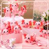 WinnerWhy 20 Pieces Axolotl Plush Toys Axolotl Stuffed Animals Bulk, Kawaii Axolotl Keychains Plush Stuffed Axolotl Toy Small Plush Axolotl Gifts Ornament Axolotl Birthday Party Favors(Pink)