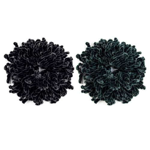 AUEAR, 2 Pack Volumising Hair Scrunchie Hijab Volumizer Headwear Hair Tie Ring Plain Big Hairband...