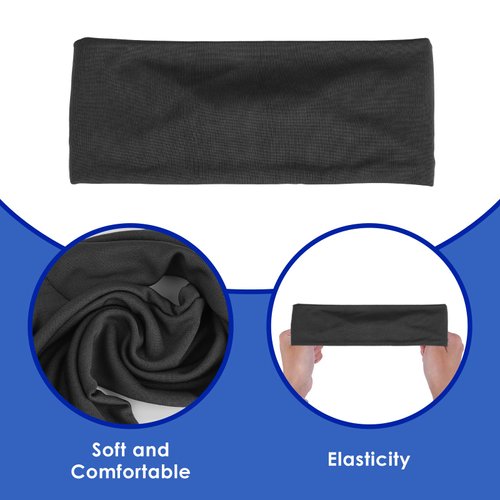 Dimeho 3 Pcs Kids Sports Headbands Boys Girls Athletic Elastic Sweatbands Children Soft Moisture Wicking Hairband Absorbing Sweat Band for Football Basketball Running Tennis