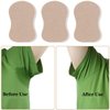 GULELAYAR Underarm Sweat Pads,Disposable Underarm Pads for Sweating Women,Invisible Self-adhesive Cotton Armpit Antiperspirant Stickers (20pcs)