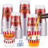 Jinei 60 Pcs Circus Carnival Party Supplies 16 oz Carnival Plastic Cups Bulk Welcome to the Carnival Disposable Cups for Circus Theme Carnival Birthday Party Favors Decorations