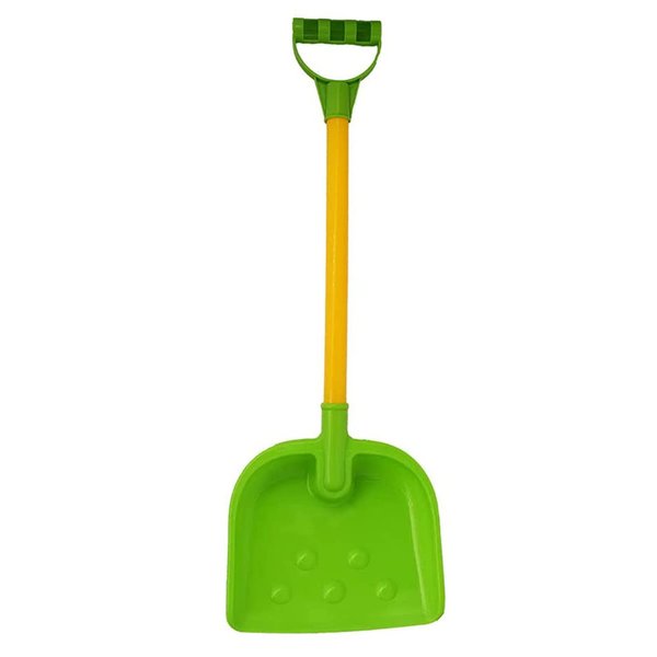 Kid's Snow Shovel - Measures 25.75" x 8.66" - Great for The Snow, The Beach, and Other Outdoor Activities! (1 Pack Green)