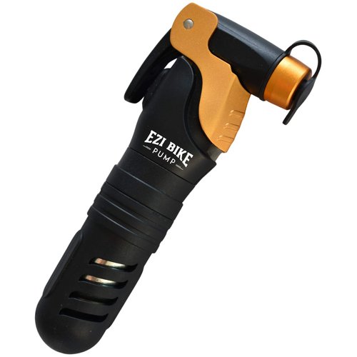Ezi Bike Pump - CO2 Bike Tire Inflator with CO2 Cartridge - Trigger Control - Quick Release Lever - Mini Size - Lightweight - for Road and Mountain Bikes - Because You Need to Get Riding Again, Fast