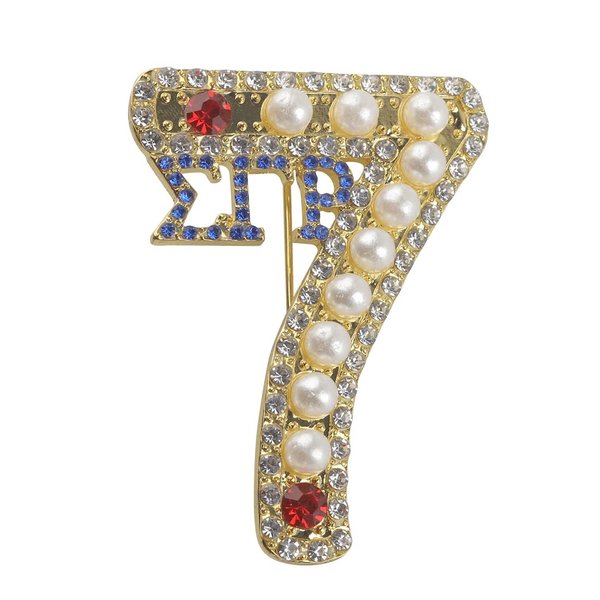 CENWA Sgrho Sorority Brooch Pin 1922 Sorority Gift Sorority Jewelry Gift (sigma pin 1)