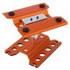 HobbyPark Aluminum RC Car Stand Work Station with Weight Repair Tools for 1/12 1/10 1/8 Crawler Truck Buggy Traxxas Redcat Axial RC4WD Tamiya HPI (Orange)