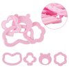 deAO 40 Piece Baby Doll Accessories Bag with Baby Feeding Accessories, Clothes, Doll Bear, Bath Toys, Soother Dummy and Much More - Great Nurturing Pretend Toy for Kids!