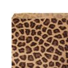 Ikee Design 200 Pcs of 6" X 9" Flat Plain Prints Paper or Patterned Kraft Bags for Candy, Cookies, Merchandise, Party Favors, Gift Bags, Small Paper Bags, Leopard Pattern
