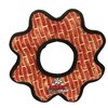 TUFFY - World's Tuffest Soft Dog Toy - MEGA Gear Ring - Squeakers - Multiple Layers. Made Durable, Strong & Tough. Interactive Play (Tug, Toss & Fetch). Machine Washable & Floats. (Brick 2 Pack)