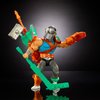 Masters of the Universe Mattel Origins Turtles of Grayskull Action Figure & Accessories, Casey Jones Collectible Toy with 16 Joints, TMNT & Motu Crossover