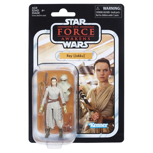 Star Wars E1641 SW E7 Vin Rey Jakku Action Figure , White
