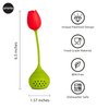 Cute Tea Infuser by OTOTO - Loose Leaf Tea Steeper, Tea Accessories, Tea Diffusers, Tea Infuser for Loose Leaf Tea, Tea Strainers, Cute Gifts, Tea Gift Set, Kitchen Gifts, Cooking Gadgets