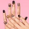Dashing Diva Gloss Halloween Nail Strips - Twisted Nightmare | UV Free, Long Lasting, Cute Halloween Gel Nail Stickers | Contains 32 Nail Wraps, 1 Prep Pad, 1 Nail File