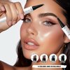 2024 New Magic Eyebrow Pencil,3D Waterproof Microblading Eyebrow Pen with 4 Fork Tip,Natural Makeup Long-Lasting Eyebrow Pencil,Makeup Fine Stroke Eyebrow Tattoo Pencil (Light Brown-B)