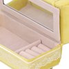 Dollhouse Furniture Jewelry Box, Openable Sofa Jewelry Box 1/6 Sofa Cushions for Dollhouse Living Room Miniature Dollhouse Accessories Dolls House Furniture Couch (Loveseat Sofa(7.1 X 5.1 X 2.8in))