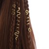 FRDTLUTHW 18Pcs Hair Accessories Loc Hair Jewelry for Women Braids, Dreadlock Beads Metal Hair Clips Decoration Gold(Multiple Styles)-style4