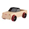 Automoblox Collectible Wood Toy Cars and Trucks—Mini T15L Grizzly Pickup (Compatible with other Mini and Micro Series Vehicles), Red, 4.75" x 1.75"