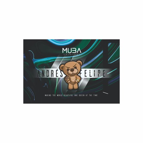 MUBA COSMETICS Andrés Felipe All in One Makeup Palette - Face Makeup Set with 12-Color Matte & Shimmer Eyeshadow Palette with Face Highlighter, Makeup Blush, Contour Powder