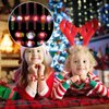 KIMOBER 42PCS Christmas Party Favors for Kids,Glow Rings Necklaces Bracelets,Light Up Xmas Toys Glow in the Dark Party Supplies for Christmas Candy Bag Fillers Party Decorations